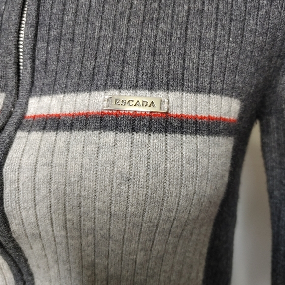 ESCADA cashmere full zip cardigan XS - Picture 4 of 14